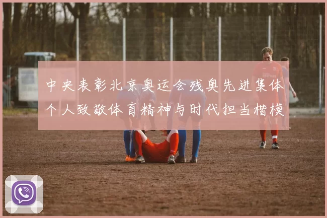 中央表彰北京奥运会残奥先进集体个人致敬体育精神与时代担当楷模